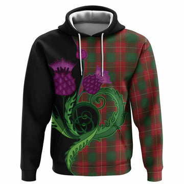 MacFie (McFie) Tartan Hoodie Traditional Scottish Thistle