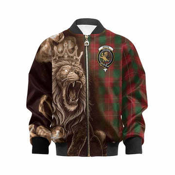 MacFie (McFie) Tartan Kid Bomber Jacket Roaring Lion Heritage