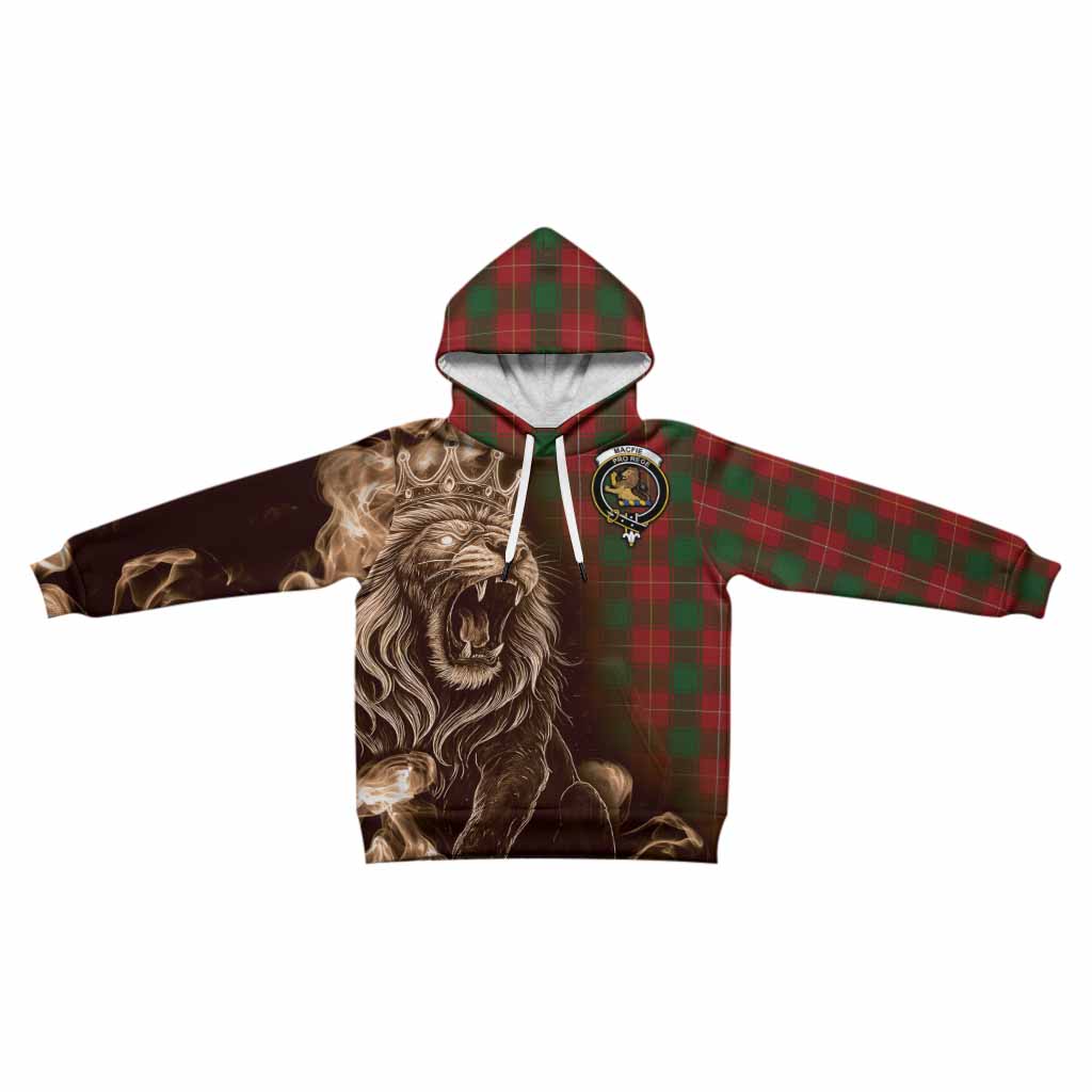 MacFie (McFie) Tartan Kid Hoodie Roaring Lion Heritage
