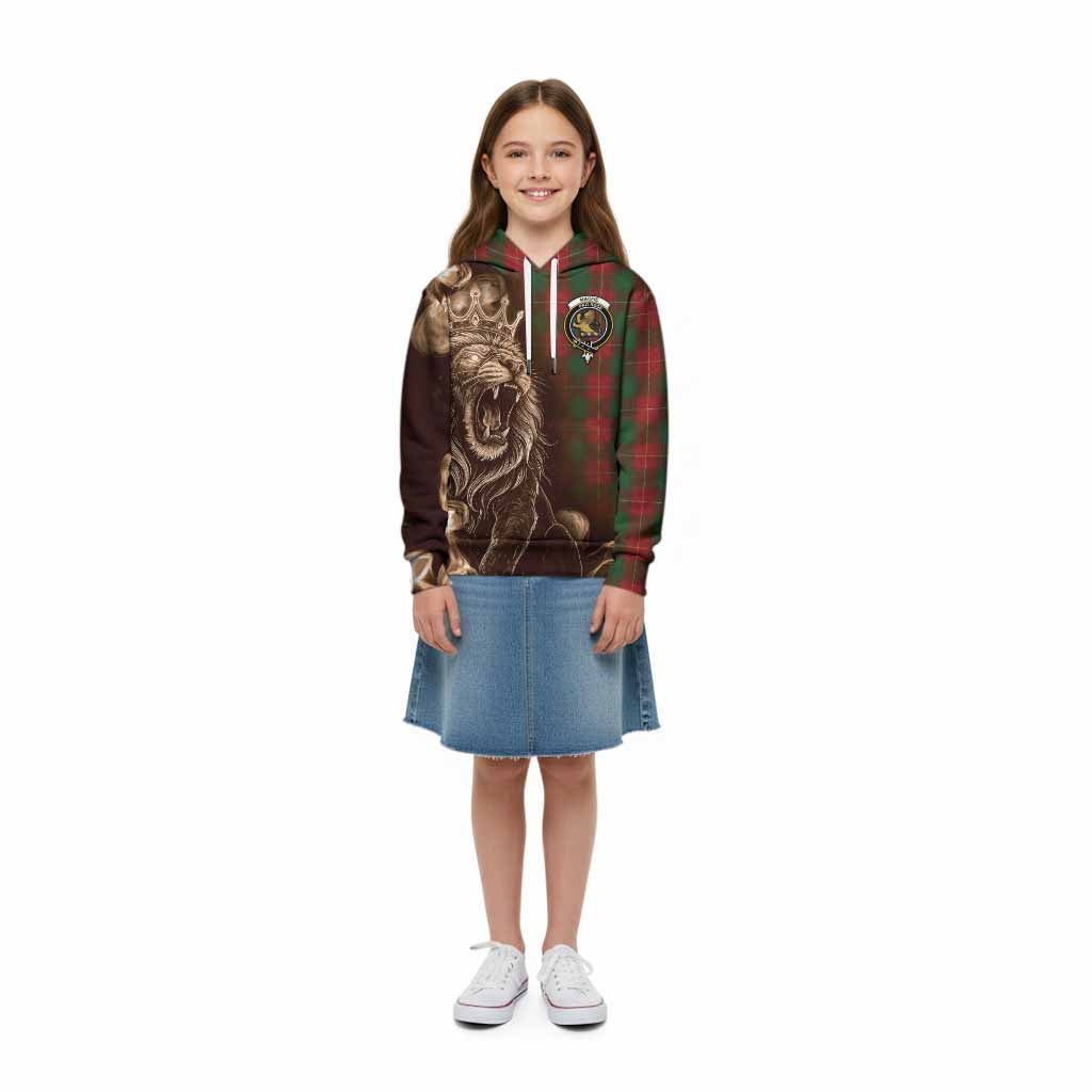 MacFie (McFie) Tartan Kid Hoodie Roaring Lion Heritage