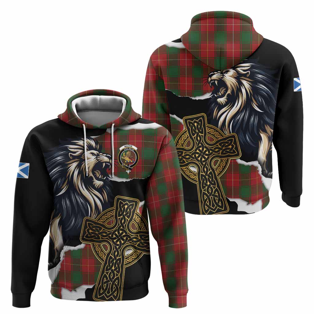 MacFie (McFie) Tartan Scottish Hoodie Lion Celtic Heritage