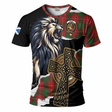MacFie (McFie) Tartan Scottish T-Shirt Lion Celtic Heritage