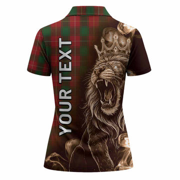 MacFie (McFie) Tartan Women Polo Shirt Roaring Lion Heritage