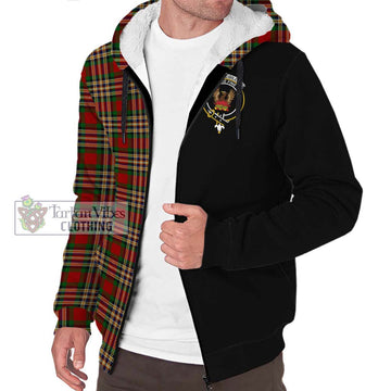 MacGill (MakGill) Tartan Sherpa Hoodie with Family Crest and Half Of Me Style Unisex S - Tartan Vibes Clothing
