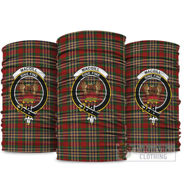 MacGill (MakGill) Tartan Neck Gaiters, Tartan Bandanas, Tartan Head Band with Family Crest package One Size - Tartan Vibes Clothing