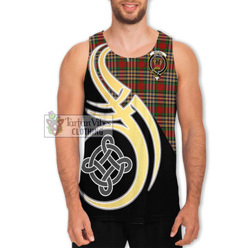 MacGill (MakGill) Tartan Men's Tank Top with Family Crest and Celtic Symbol Style Men - Tartan Vibes Clothing