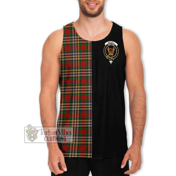 MacGill (MakGill) Tartan Men's Tank Top with Family Crest and Half Of Me Style Men - Tartan Vibes Clothing