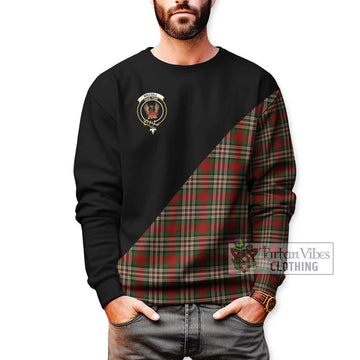 MacGill (MakGill) Tartan Sweatshirt with Family Crest and Military Logo Style Unisex - Tartan Vibes Clothing