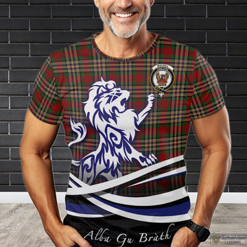 MacGill (MakGill) Tartan T-Shirt with Alba Gu Brath Regal Lion Emblem Kid's Shirt - Tartan Vibes Clothing