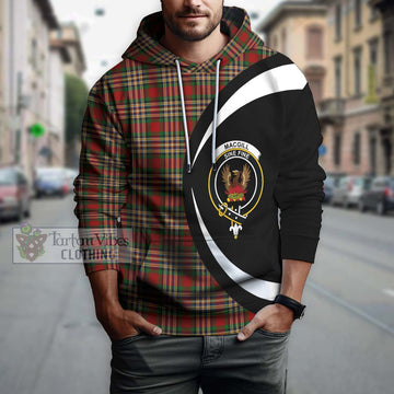 MacGill (MakGill) Tartan Hoodie with Family Crest Circle Style Zip Hoodie - Tartan Vibes Clothing