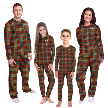 MacGill (MakGill) Tartan Pajamas Family Set with Family Crest Kid - Tartan Vibes Clothing