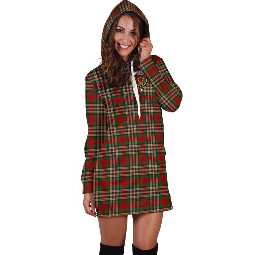 MacGill (MakGill) Tartan Hoodie Dress with Family Crest - Tartan Vibes Clothing
