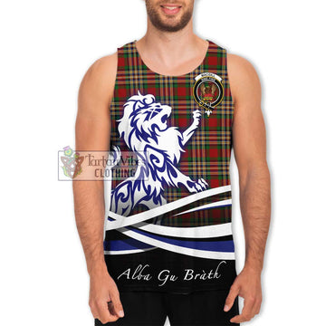 MacGill (MakGill) Tartan Men's Tank Top with Alba Gu Brath Regal Lion Emblem Men - Tartan Vibes Clothing