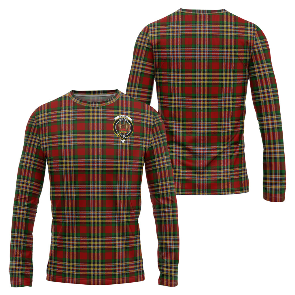 MacGill (MakGill) Tartan Long Sleeve T-Shirt with Family Crest Unisex - Tartan Vibes Clothing