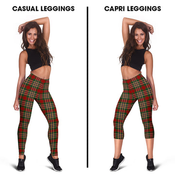 MacGill (MakGill) Tartan Womens Leggings Capri Leggings - Tartan Vibes Clothing