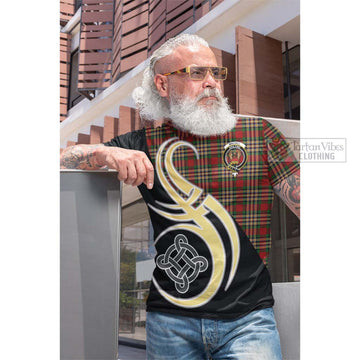 MacGill (MakGill) Tartan Cotton T-shirt with Family Crest and Celtic Symbol Style Men's Shirt - Tartan Vibes Clothing