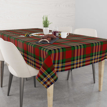 MacGill (MakGill) Tartan Tablecloth with Family Crest M 39.4"x59"(100x150cm) - Tartan Vibes Clothing