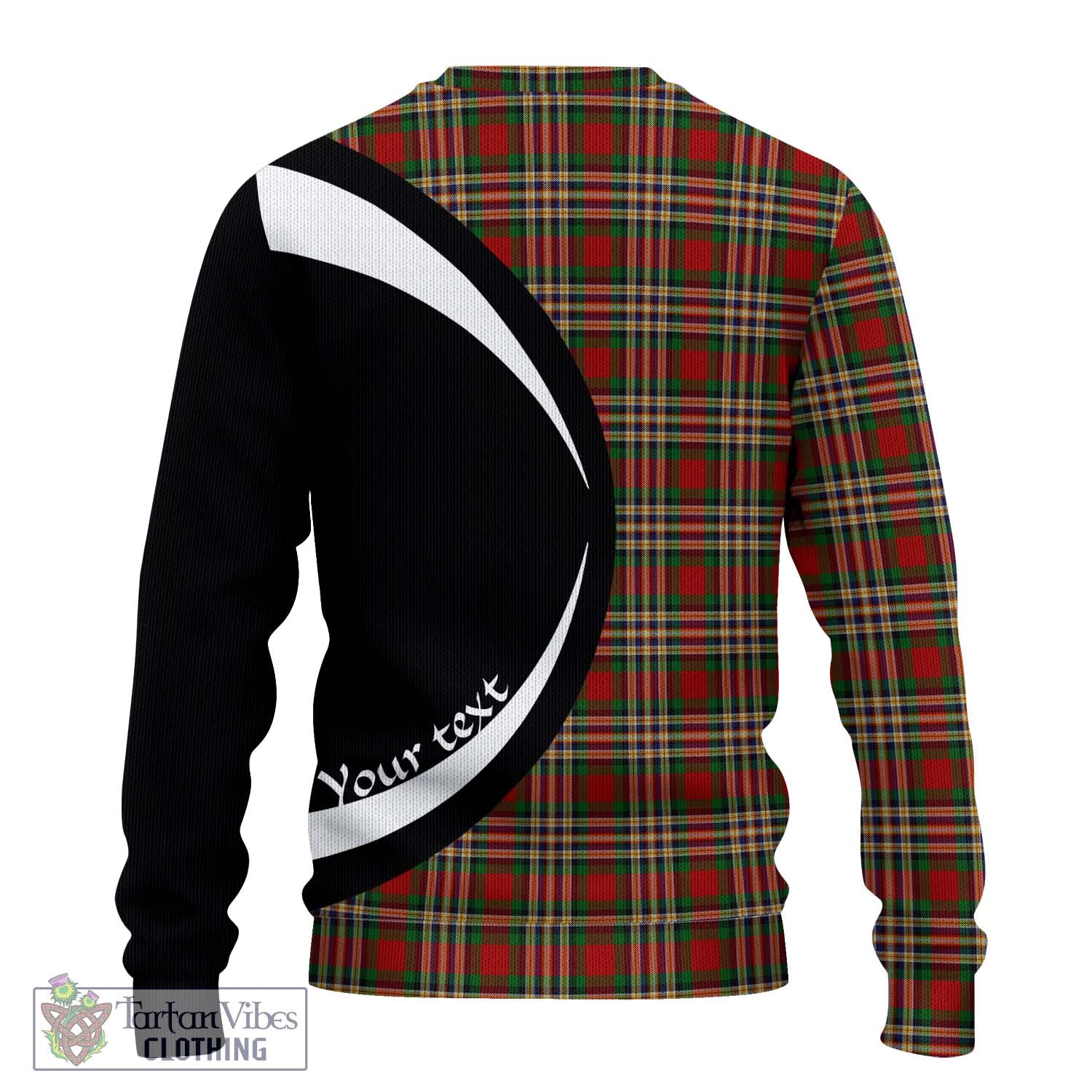 MacGill (MakGill) Tartan Ugly Sweater with Family Crest Circle Style - Tartan Vibes Clothing