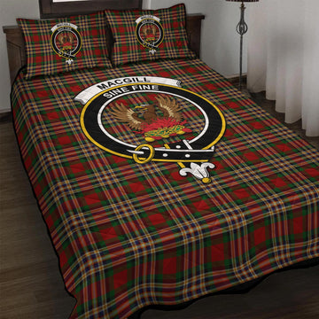 MacGill (MakGill) Tartan Quilt Bed Set with Family Crest - Tartan Vibes Clothing