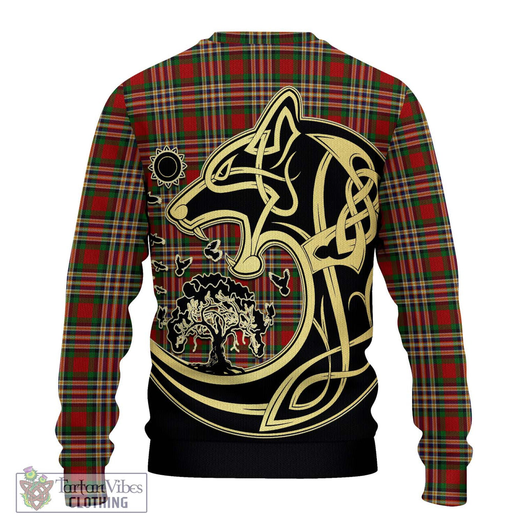 MacGill (MakGill) Tartan Ugly Sweater with Family Crest Celtic Wolf Style - Tartan Vibes Clothing
