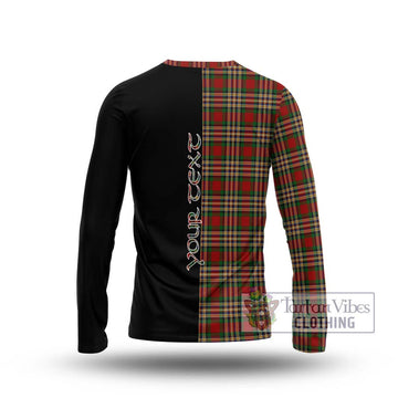 MacGill (MakGill) Tartan Long Sleeve T-Shirt with Family Crest and Half Of Me Style - Tartan Vibes Clothing
