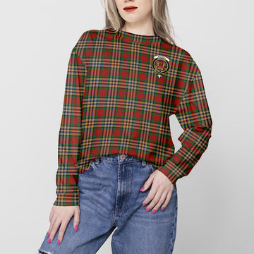 MacGill (MakGill) Tartan Sweatshirt with Family Crest - Tartan Vibes Clothing