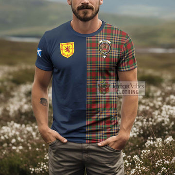 MacGill (MakGill) Tartan T-Shirt Alba with Scottish Lion Royal Arm Half Style - Tartan Vibes Clothing
