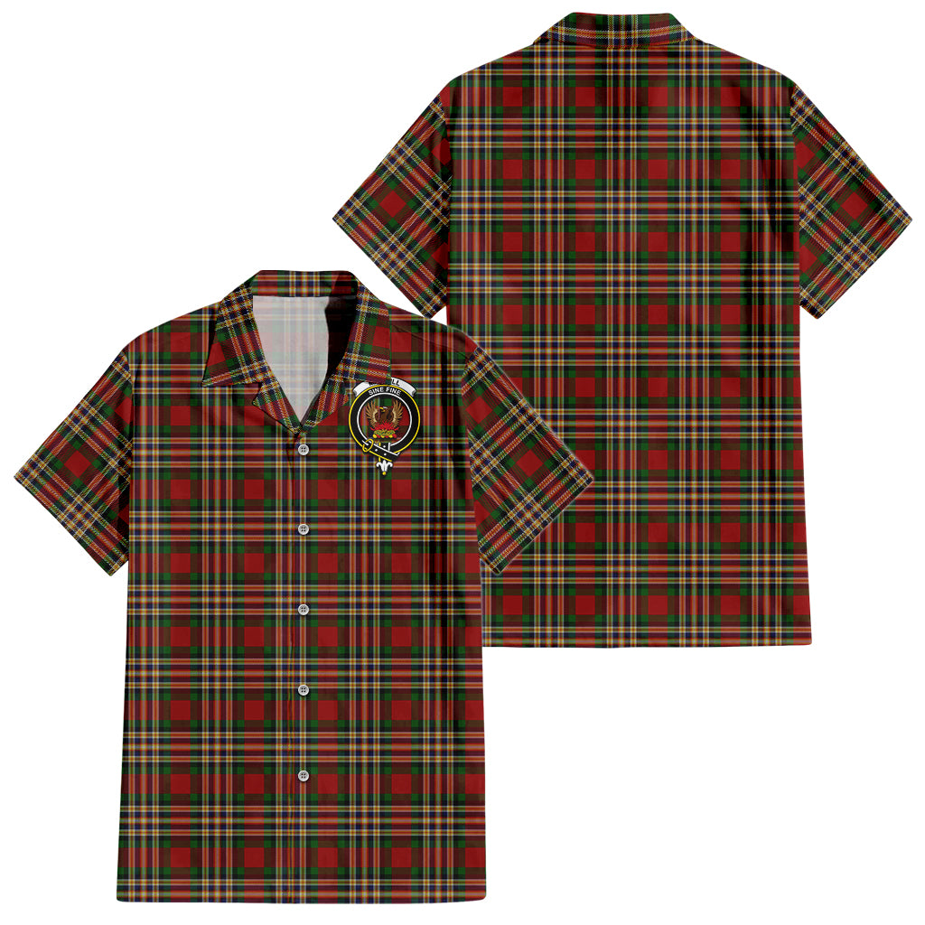 MacGill (MakGill) Tartan Hawaiian Shirt with Family Crest - Tartan Vibes Clothing