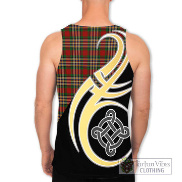 MacGill (MakGill) Tartan Men's Tank Top with Family Crest and Celtic Symbol Style - Tartan Vibes Clothing