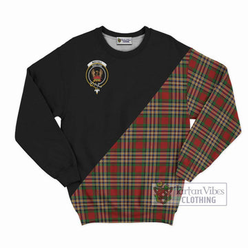 MacGill (MakGill) Tartan Sweatshirt with Family Crest and Military Logo Style - Tartan Vibes Clothing