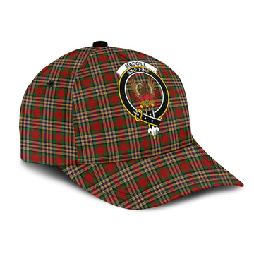 MacGill Tartan Classic Cap with Family Crest