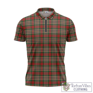 MacGill (MakGill) Tartan Zipper Polo Shirt