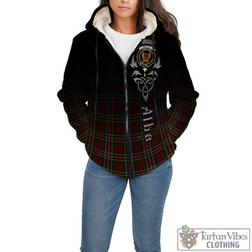 MacGill (MakGill) Tartan Sherpa Hoodie Featuring Alba Gu Brath Family Crest Celtic Inspired - Tartan Vibes Clothing