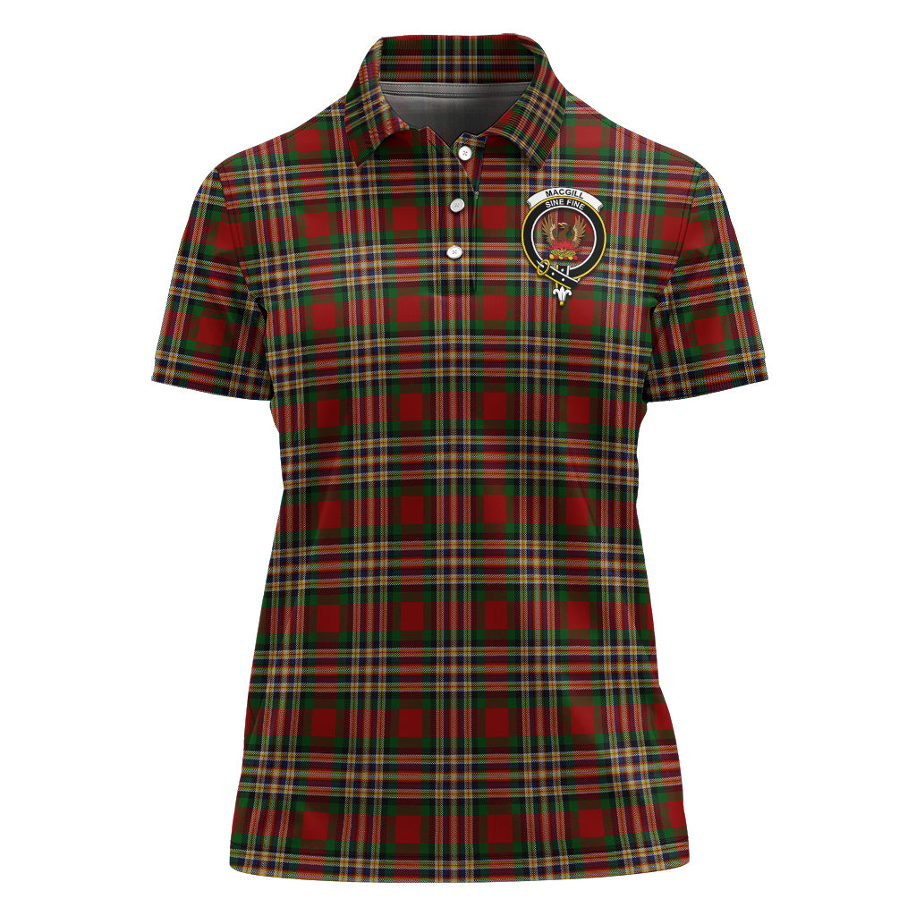 macgill-tartan-polo-shirt-with-family-crest-for-women