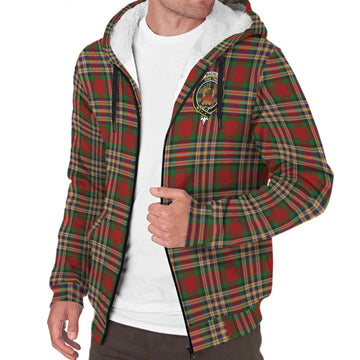 MacGill (MakGill) Tartan Sherpa Hoodie with Family Crest - Tartan Vibes Clothing