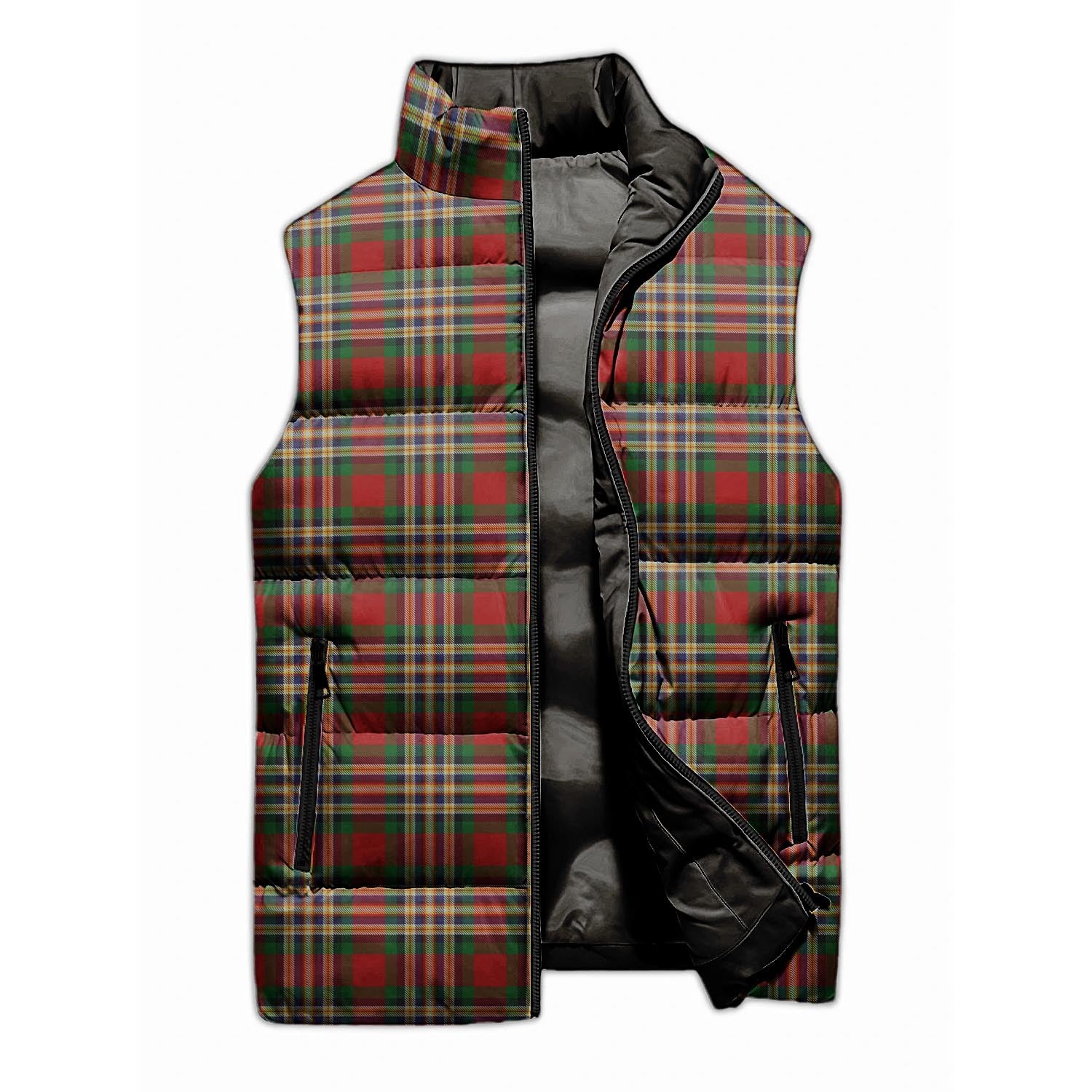 MacGill (MakGill) Tartan Sleeveless Puffer Jacket Unisex M - Tartan Vibes Clothing