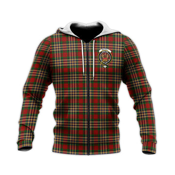 MacGill (MakGill) Tartan Knitted Hoodie with Family Crest Unisex Knitted Zip Hoodie - Tartan Vibes Clothing