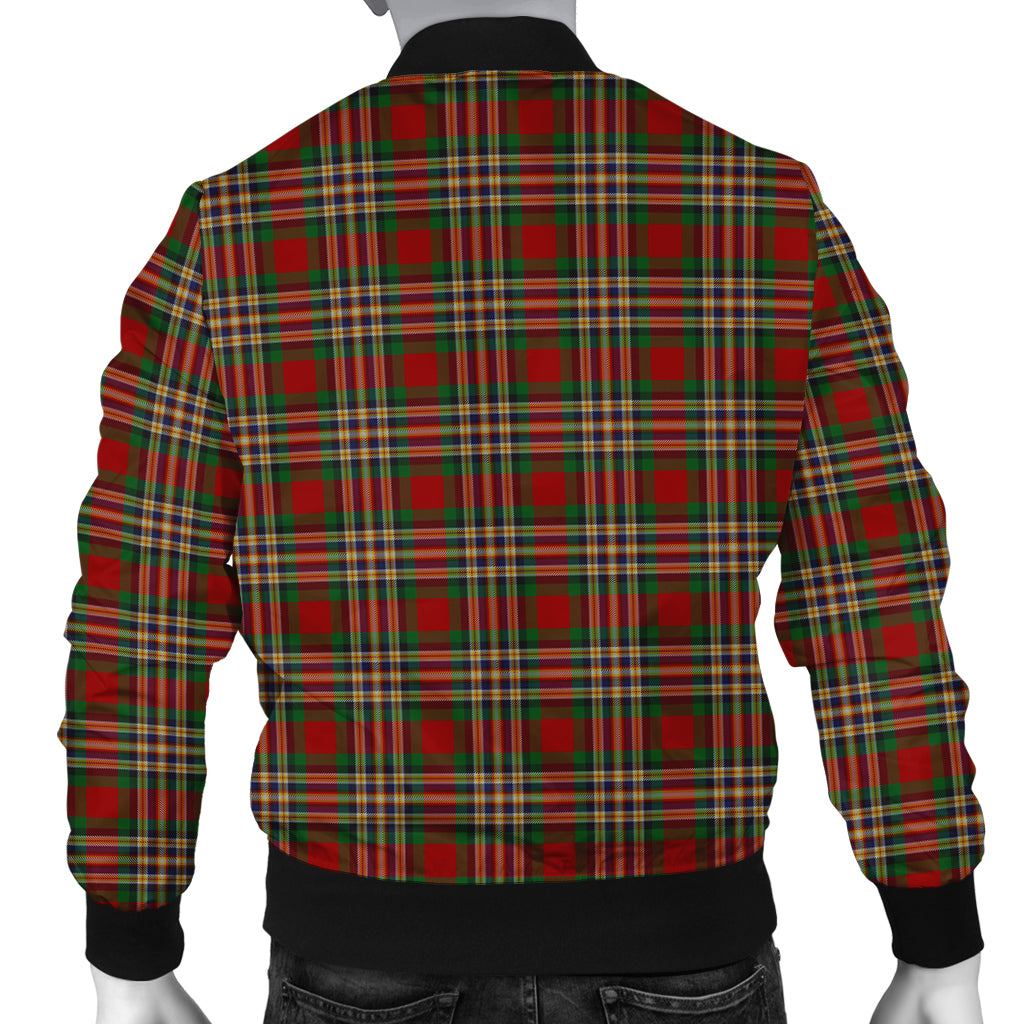 MacGill (MakGill) Tartan Bomber Jacket with Family Crest - Tartan Vibes Clothing