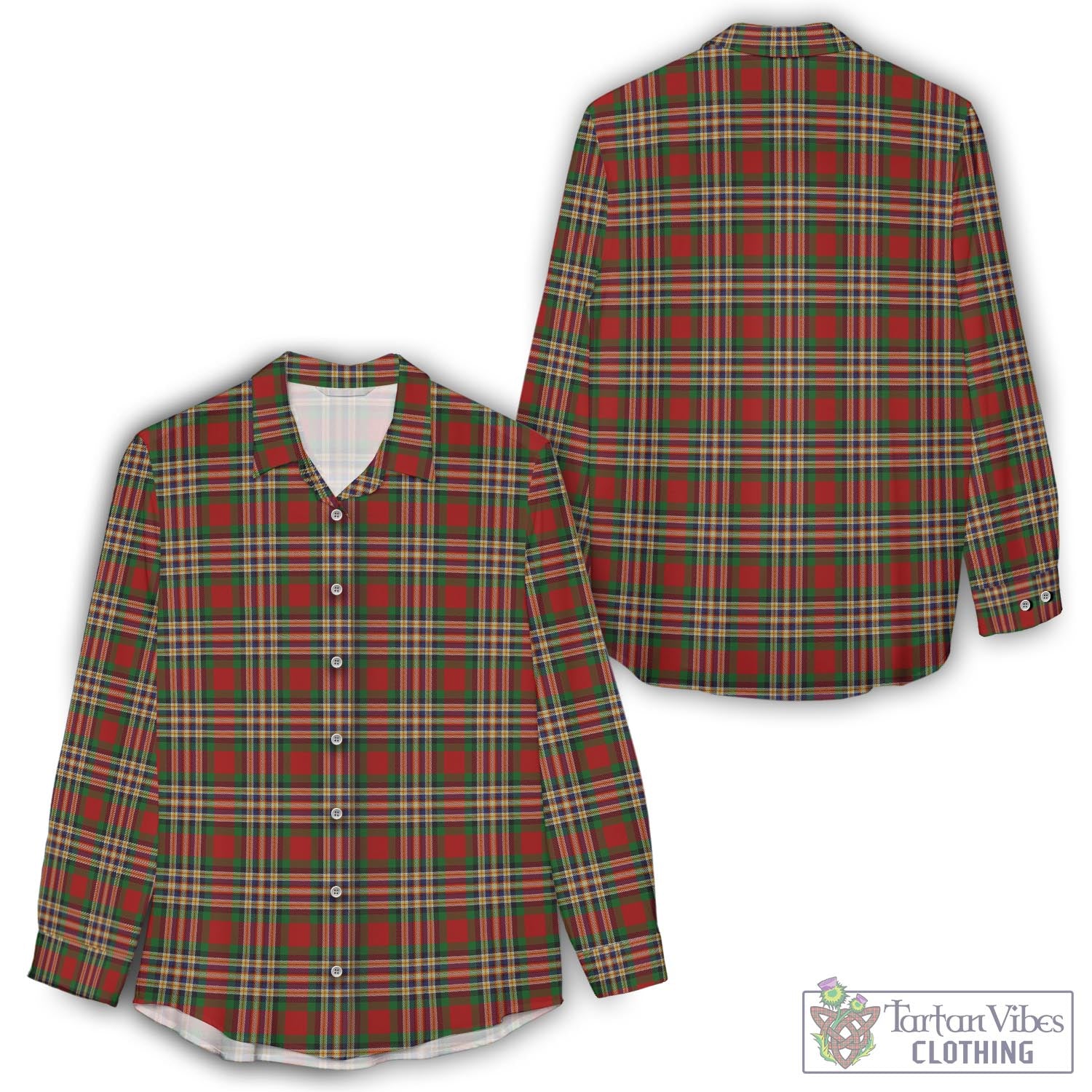 MacGill (MakGill) Tartan Women's Casual Shirt - Tartan Vibes Clothing
