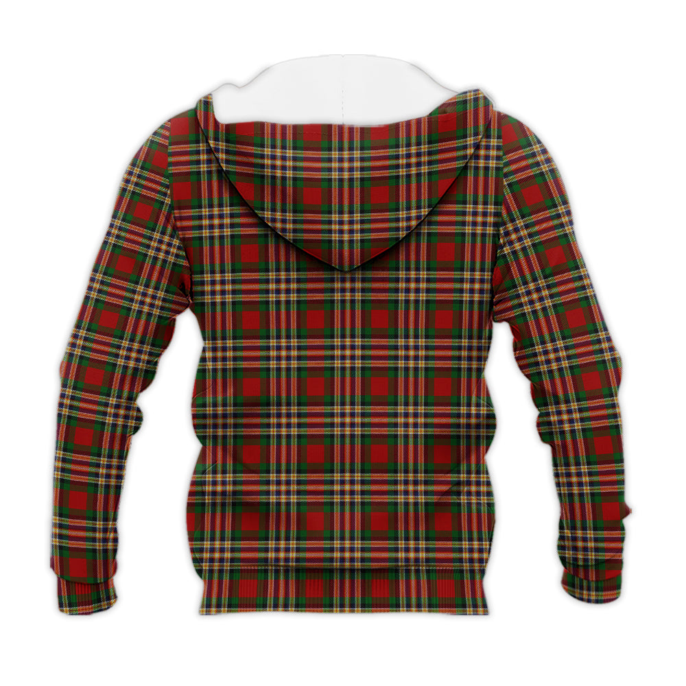 MacGill (MakGill) Tartan Knitted Hoodie with Family Crest - Tartan Vibes Clothing