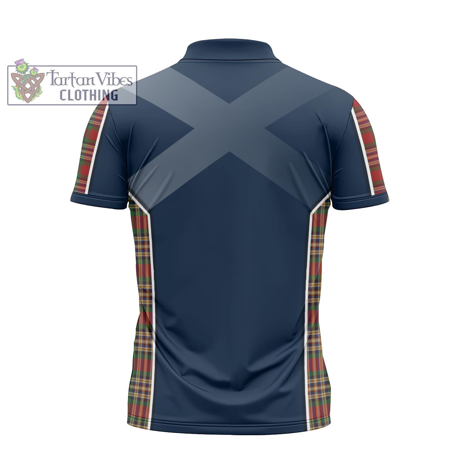 Tartan Vibes Clothing MacGill Tartan Zipper Polo Shirt with Family Crest and Scottish Thistle Vibes Sport Style