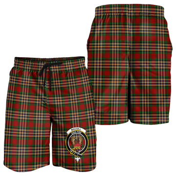MacGill (MakGill) Tartan Mens Shorts with Family Crest - Tartan Vibes Clothing