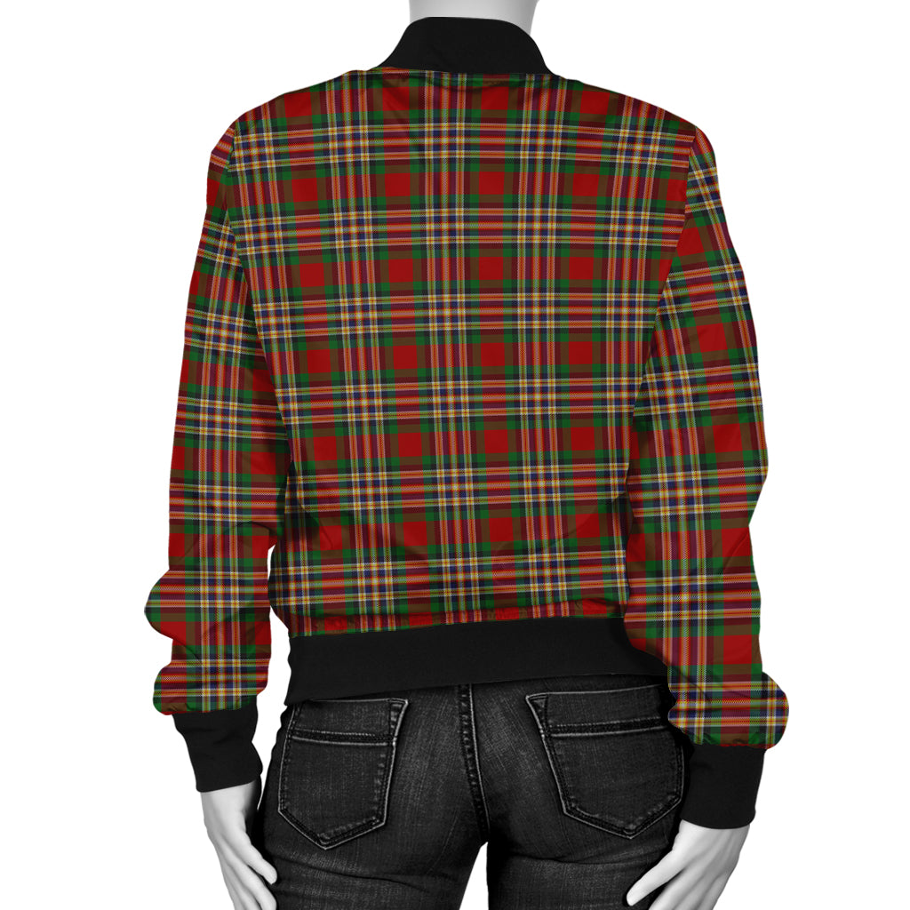 MacGill (MakGill) Tartan Bomber Jacket with Family Crest - Tartan Vibes Clothing