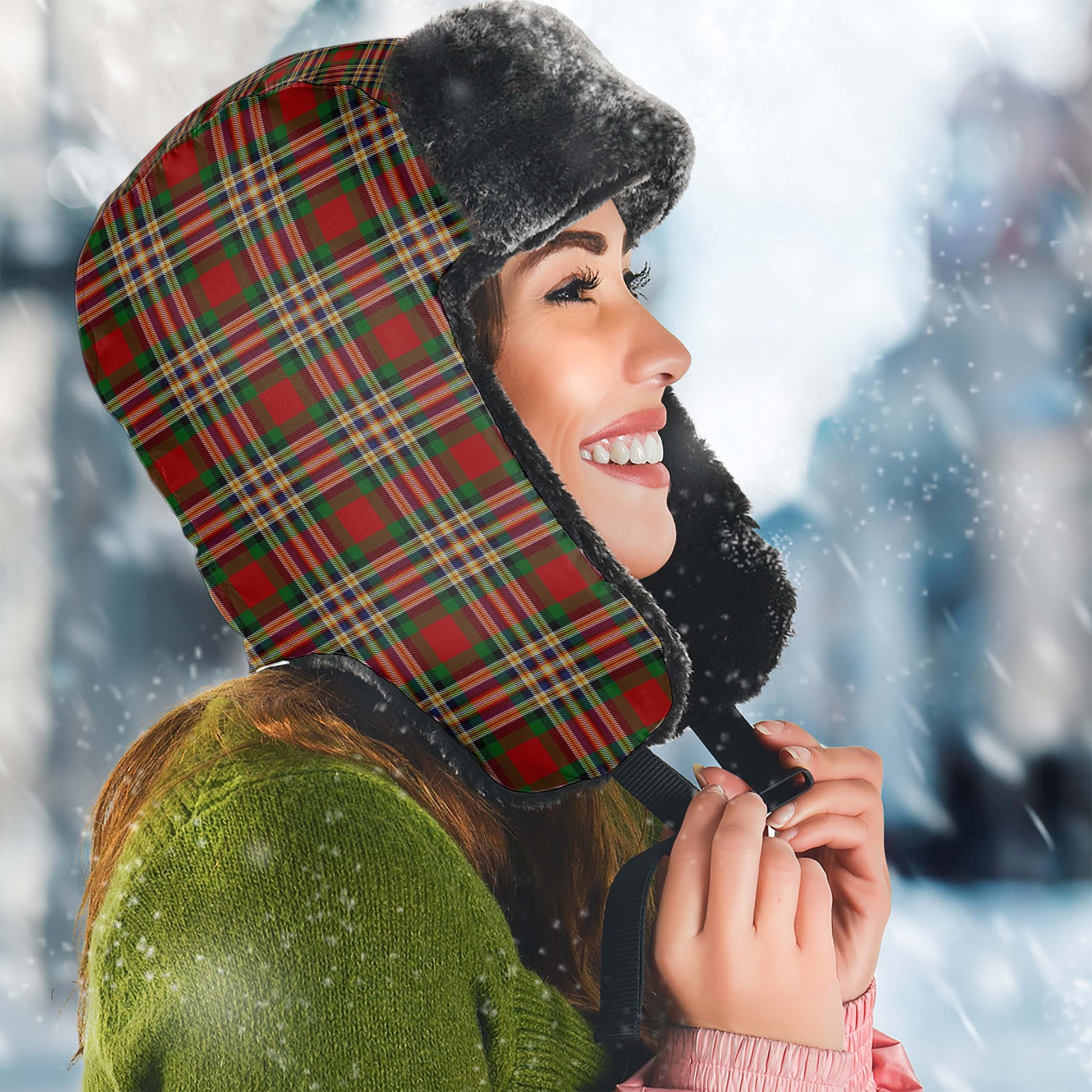 MacGill (MakGill) Tartan Winter Trapper Hat - Tartan Vibes Clothing