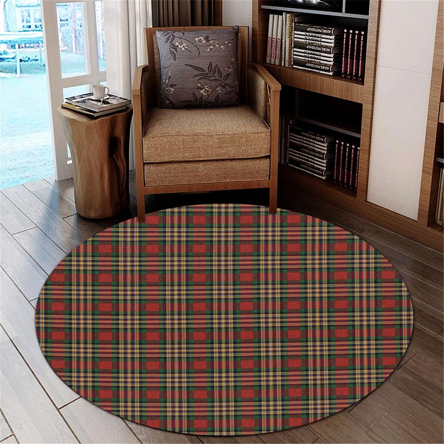 MacGill (MakGill) Tartan Round Rug - Tartan Vibes Clothing