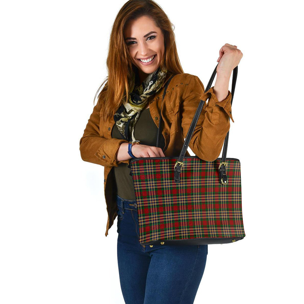 MacGill (MakGill) Tartan Leather Tote Bag - Tartan Vibes Clothing
