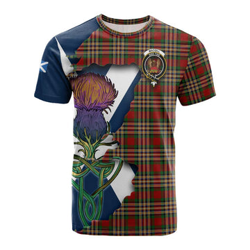MacGill (MakGill) Tartan Family Crest Cotton T-shirt Scottish Thistle Celtic Inspired Kid's Shirt - Tartan Vibes Clothing