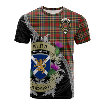 MacGill (MakGill) Tartan Family Crest Cotton T-shirt Lion Rampant Royal Thistle Shield Celtic Inspired Kid's Shirt - Tartan Vibes Clothing