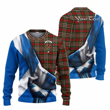 MacGill (MakGill) Tartan Knitted Sweater with Family Crest Scotland Patriotic Style Unisex - Tartan Vibes Clothing