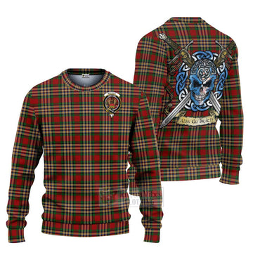 MacGill (MakGill) Tartan Ugly Sweater with Family Crest Celtic Skull Style Unisex - Tartan Vibes Clothing